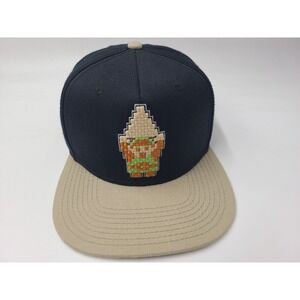 Link The Legend of Zelda Pixel Snapback Hat Cap Wool Blend Men Women Black Beige